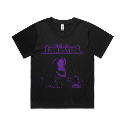 Helmet Purple Tee - Womens (Boxy Fit) Thumbnail